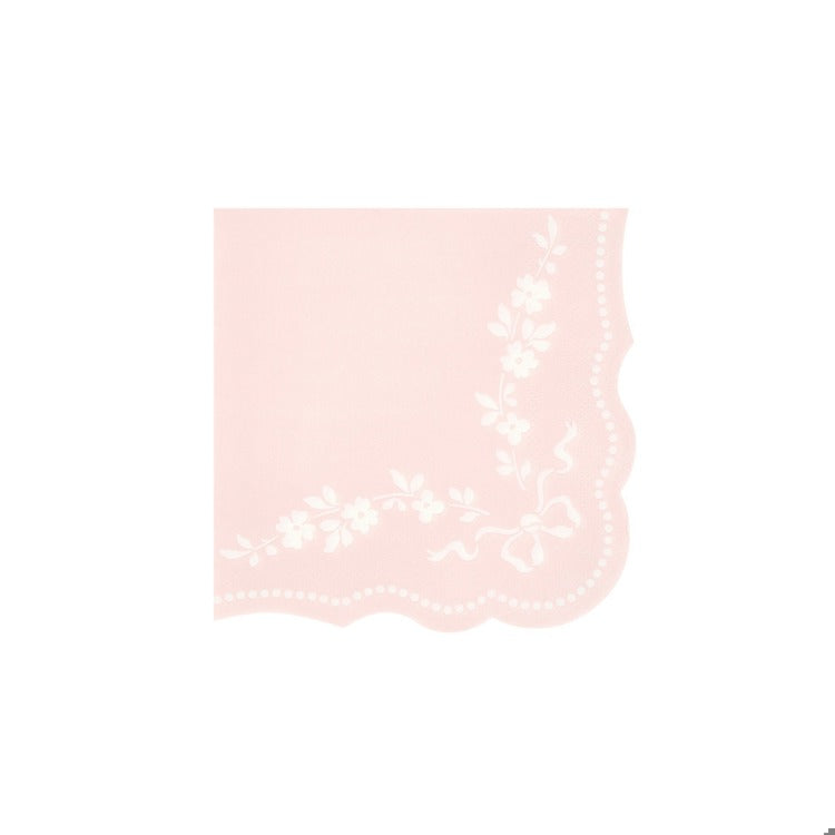 Rococo Pink Small Napkins