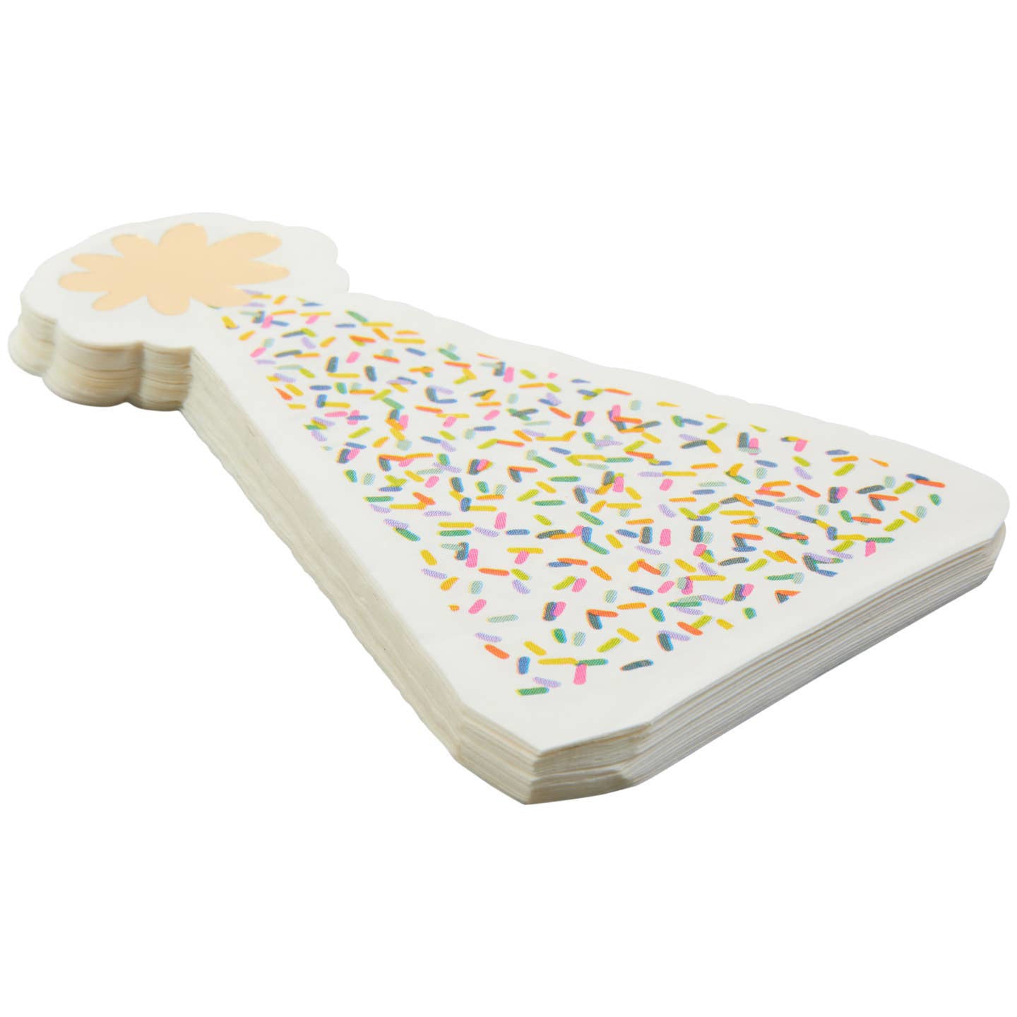 Sprinkle Birthday Party Hat Napkin