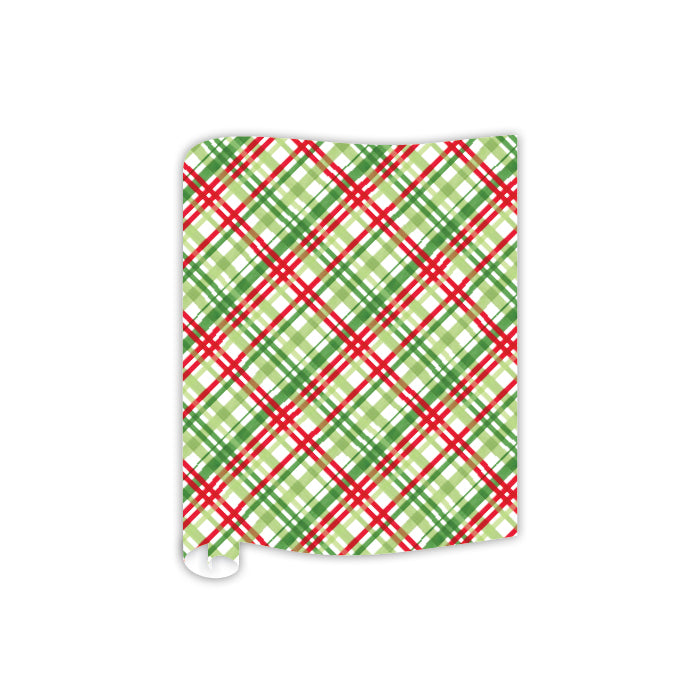 Table Runner | Red Green Plaid