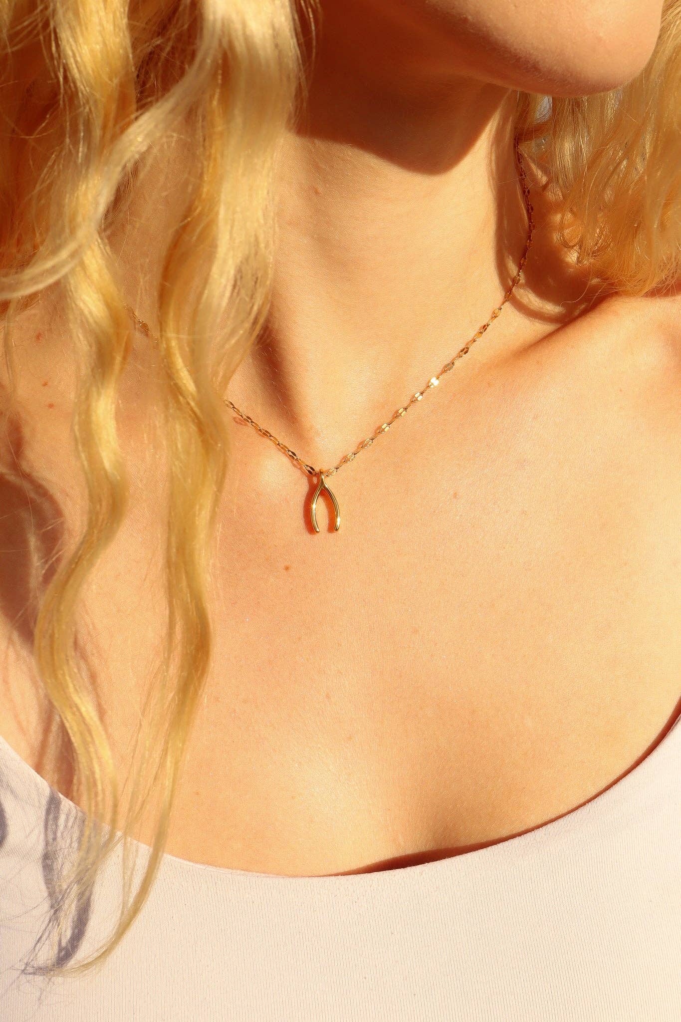 Wishbone Charm