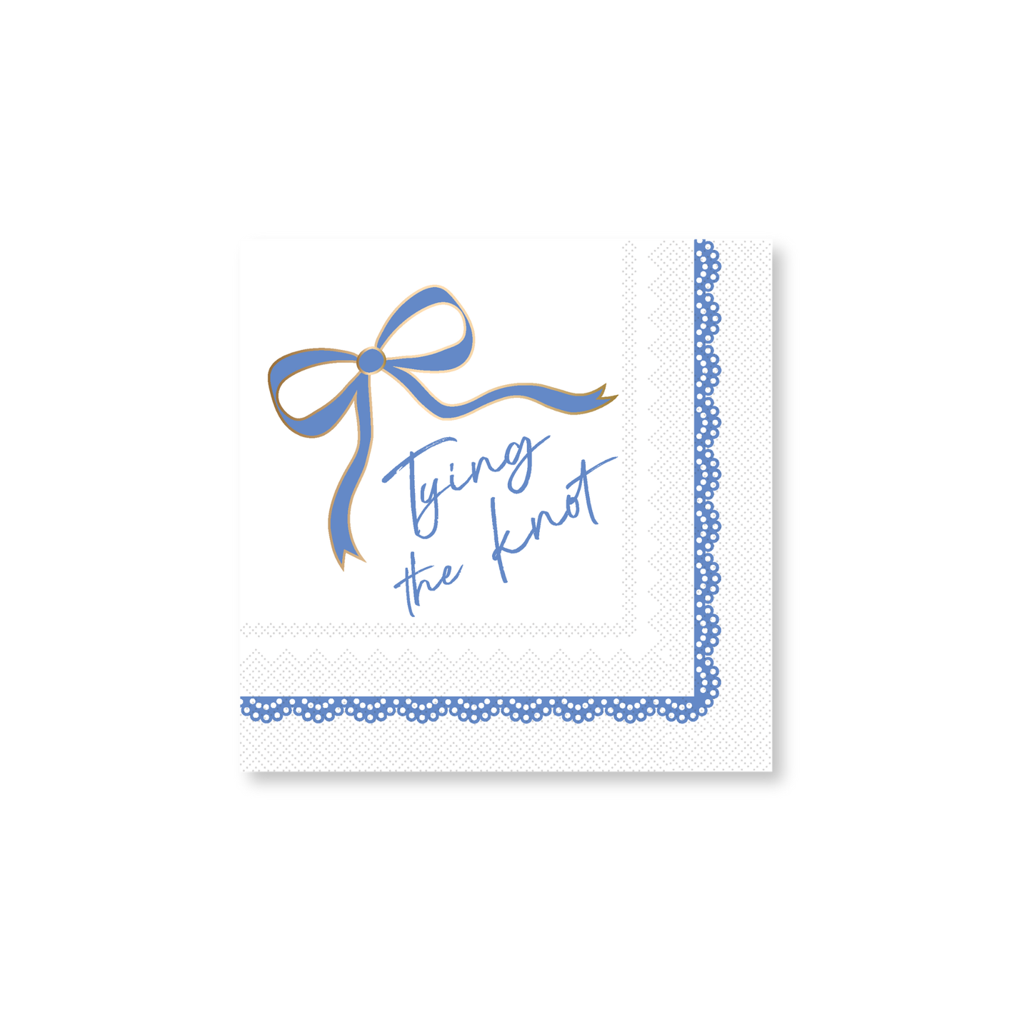 Tying The Knot Cocktail Napkins