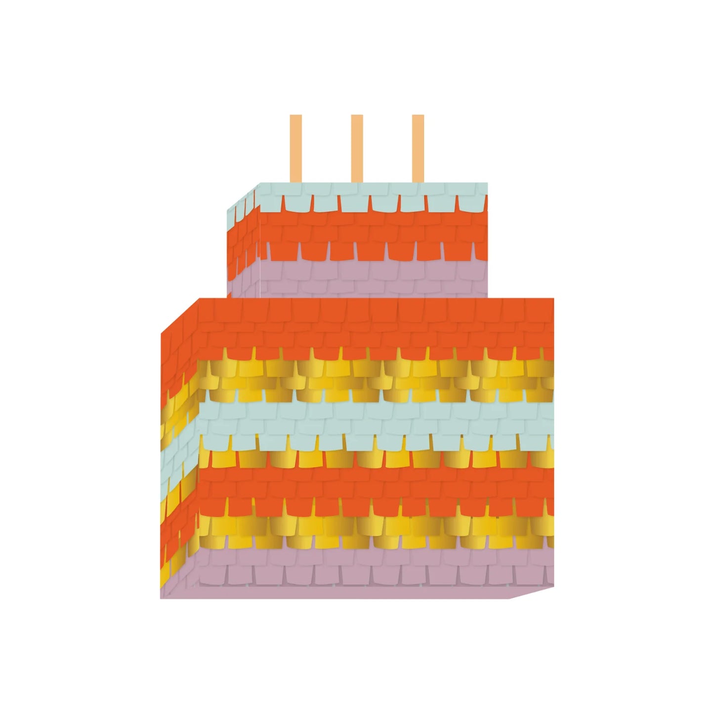 Birthday Cake Mini Piñata