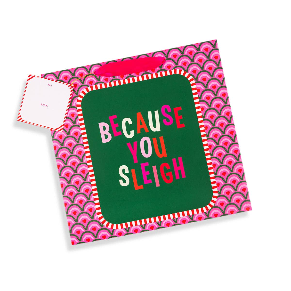 Gift Bag - Sleigh: Large