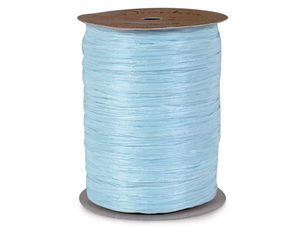 Matte Raffia Ribbon: Red | 100 yards