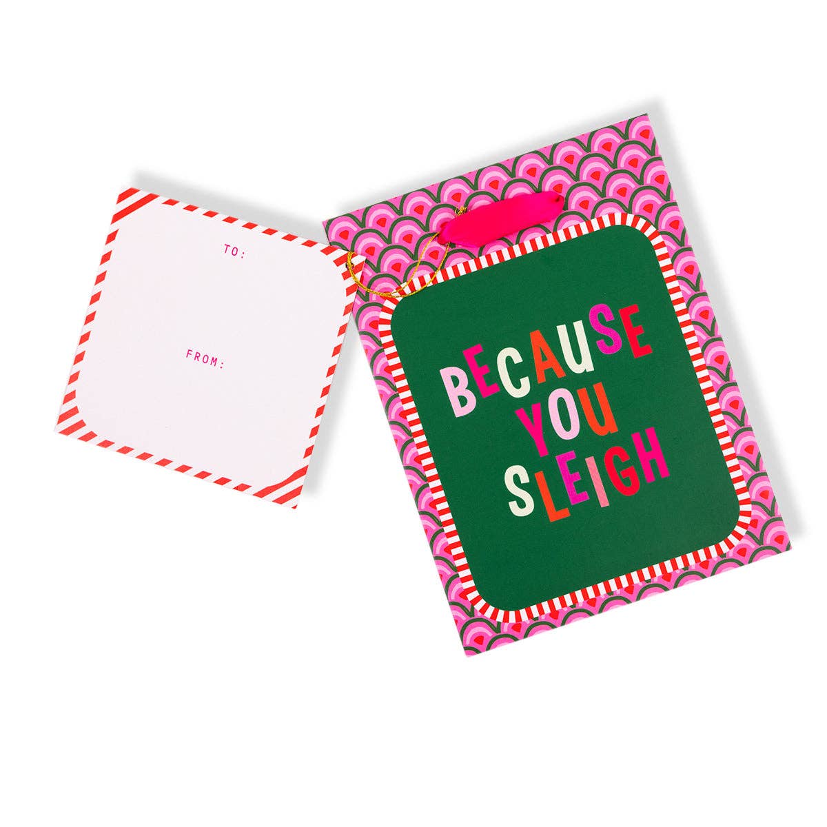 Gift Bag - Sleigh: Large