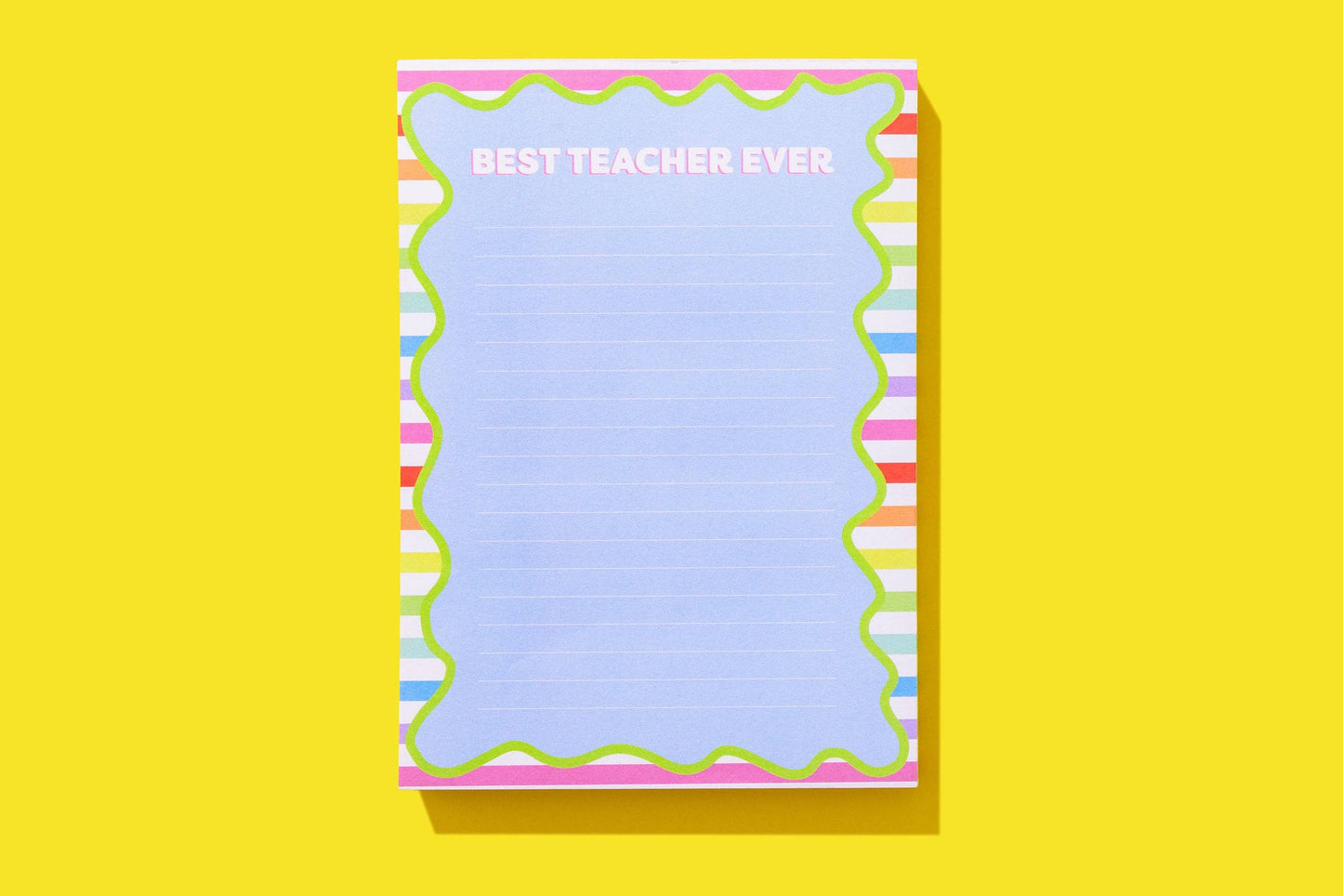 Notepad w/ Magnet | Best Teacher Ever
