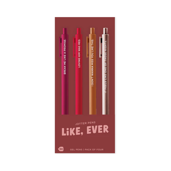 Swiftie Jotters 4-pack | Like Ever The Confetti Co. Swiftie Jotters 4-pack | Like Ever The Confetti Co.