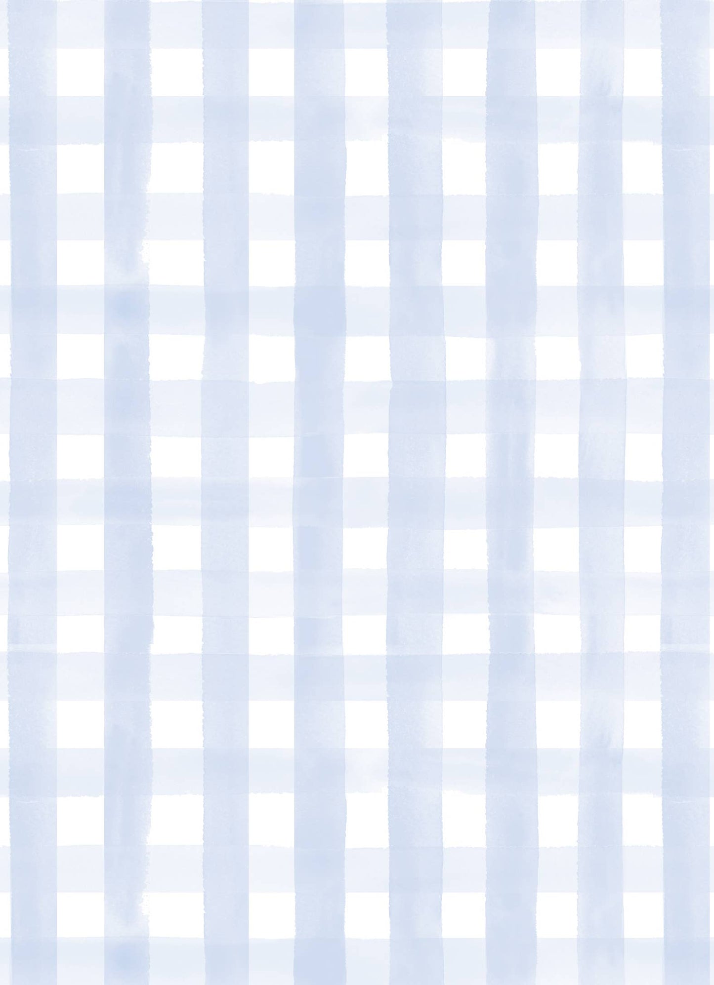 Blue Gingham Table Runner