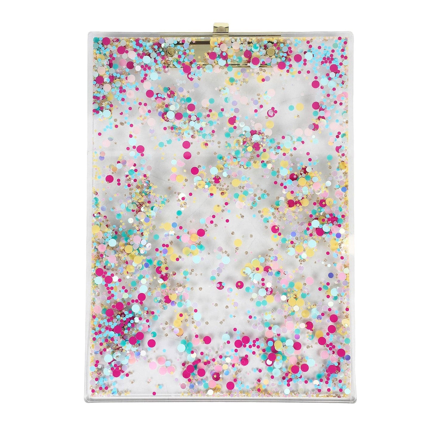 Confetti Filled Clipboard