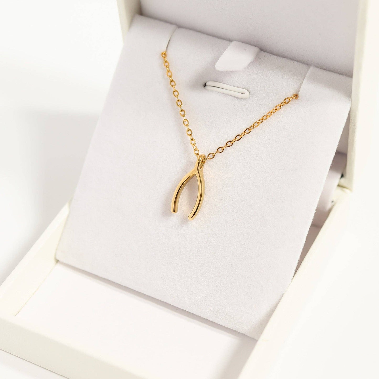 Wishbone Charm