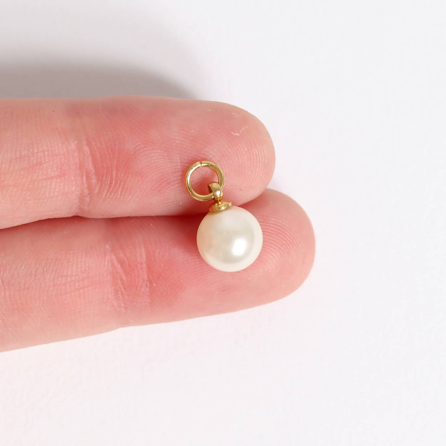 Glass Pearl Charm | Kiska