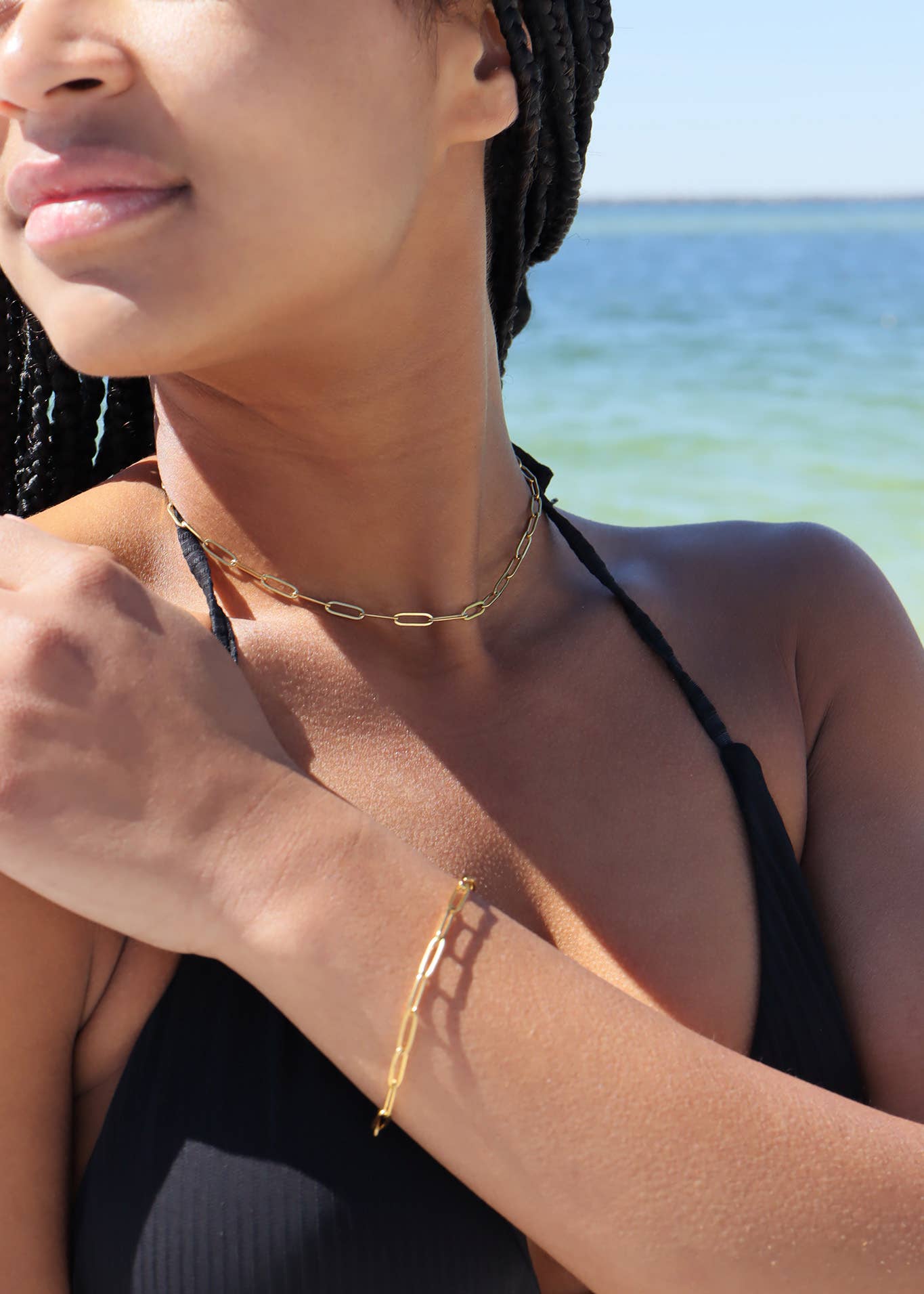 Paperclip Chain Necklace | 4mm