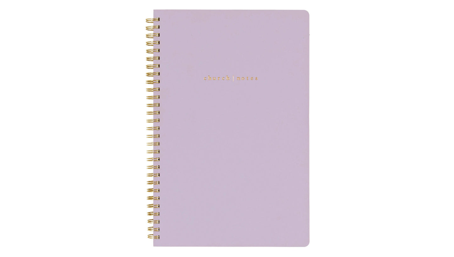 Church Notebook with Maps | Lilac