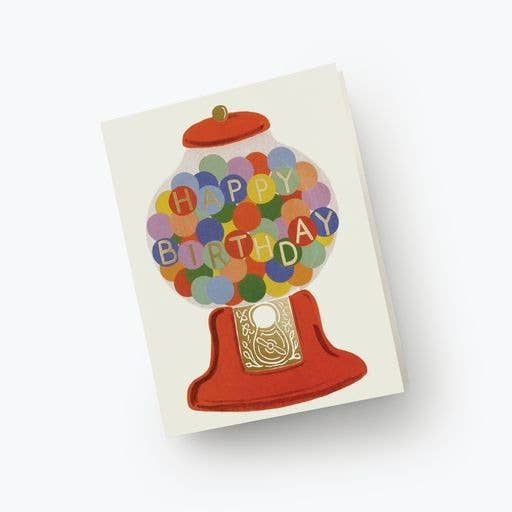 Gumball Birthday Card