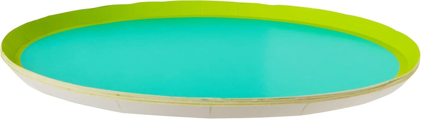 Kailo Chic Teal Green Dinner Plate