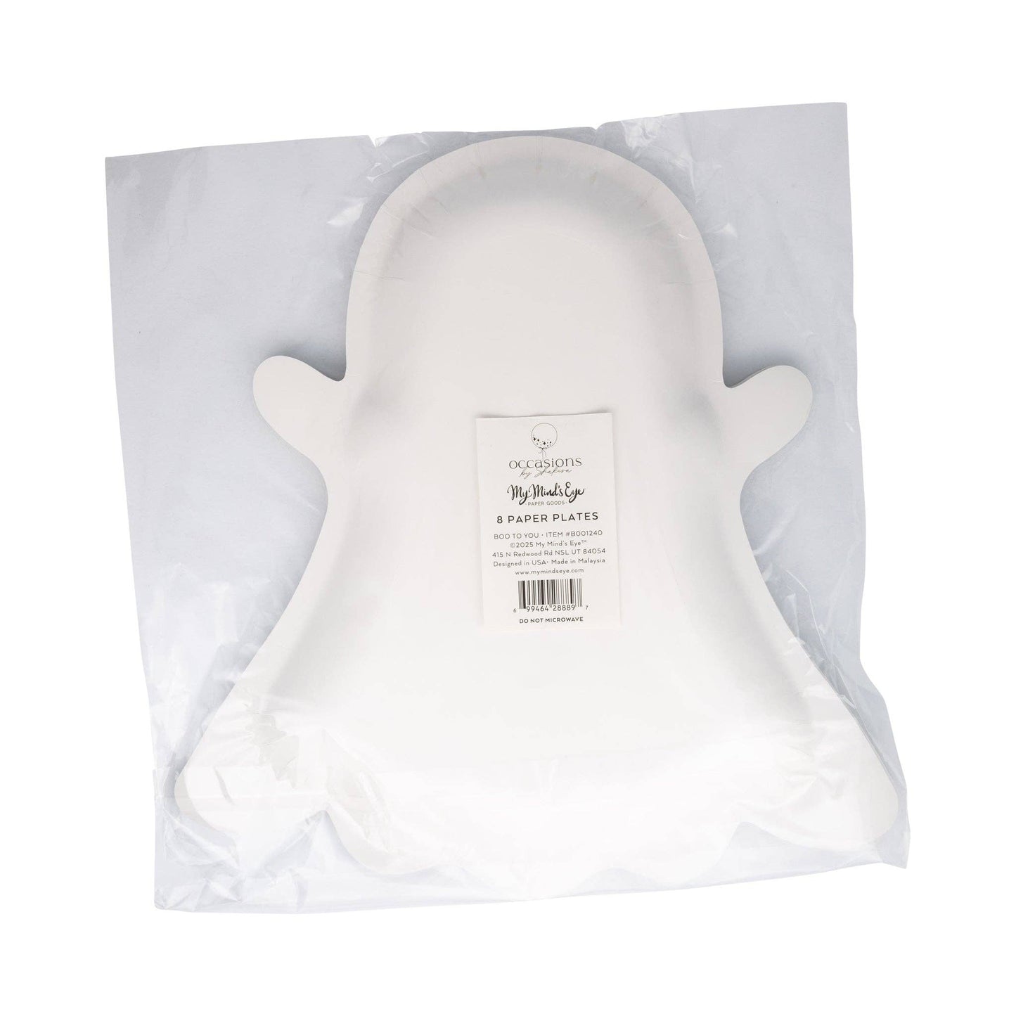 Boo Ghost Shaped Plate