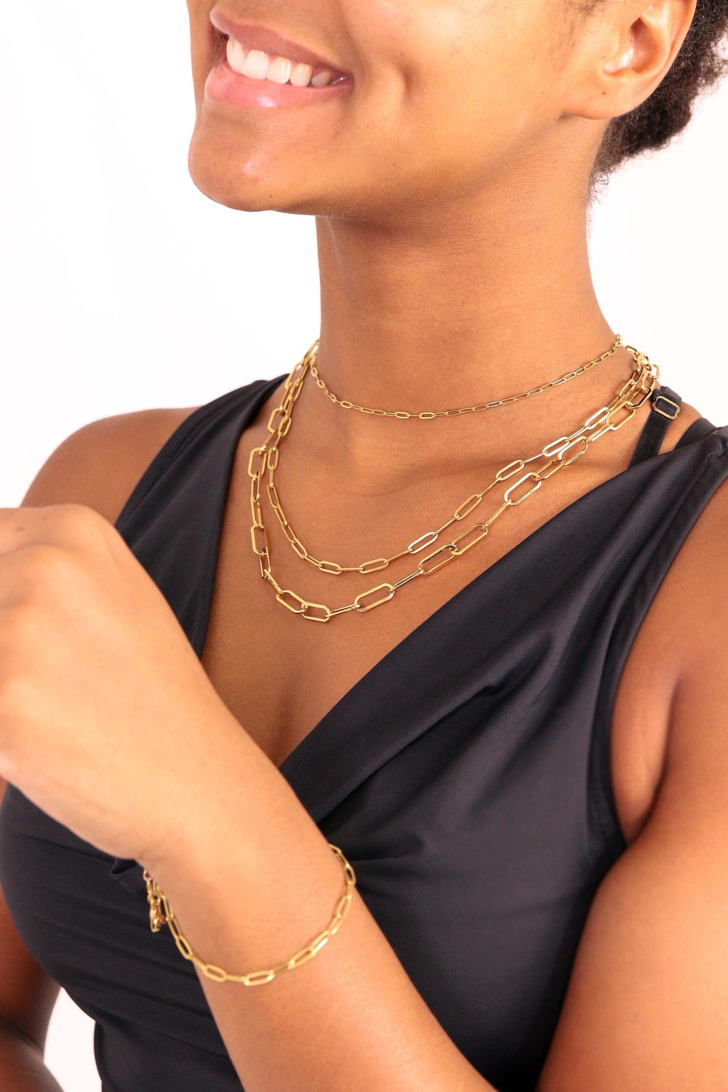 Paperclip Chain Necklace | 4mm