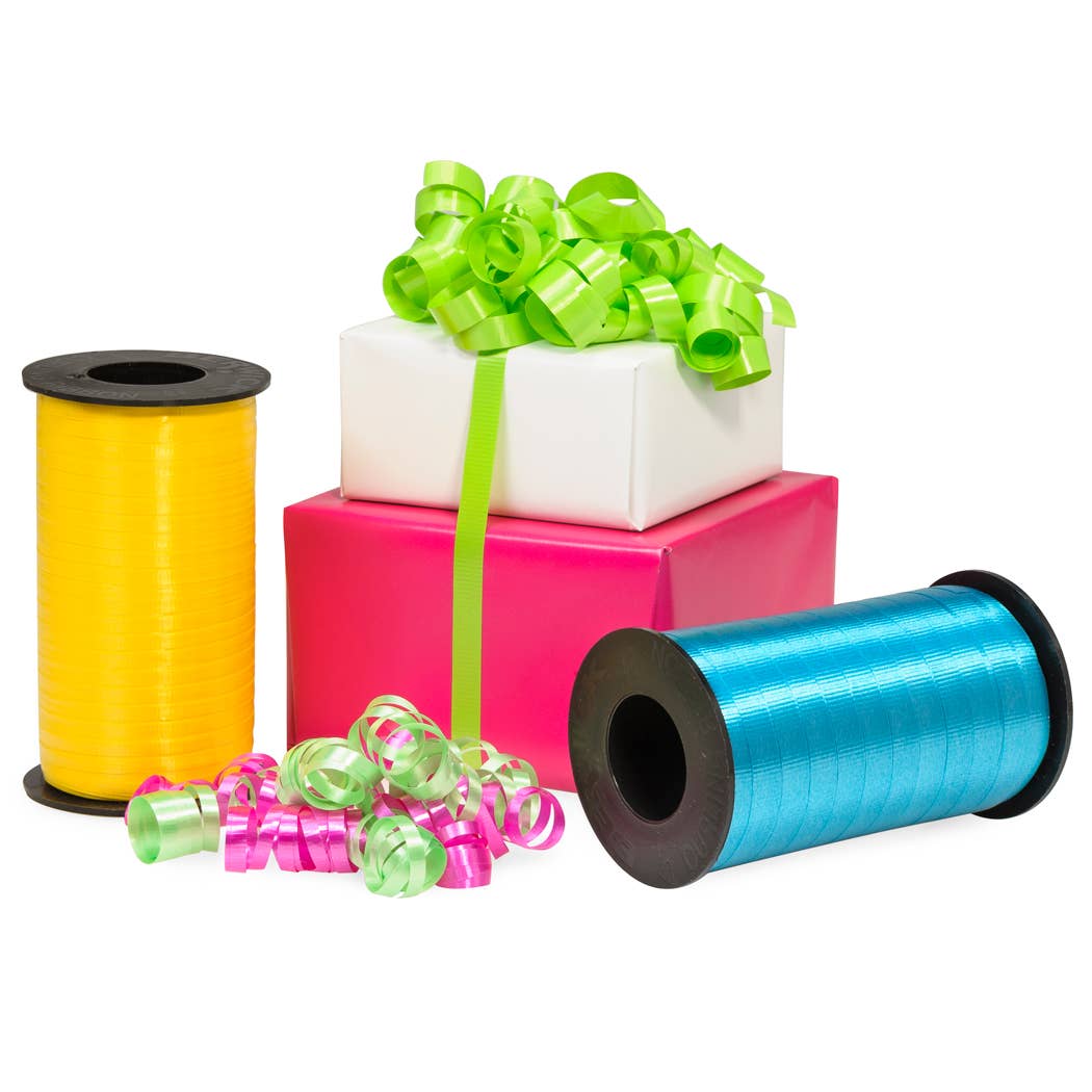 Poly Curling Ribbon | Hot Red | 500 yards