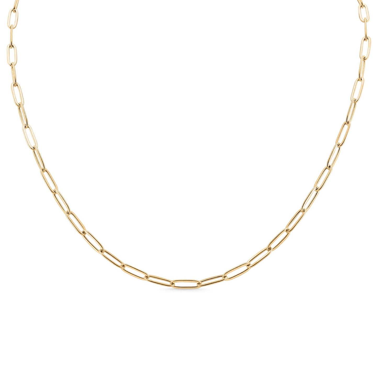 Paperclip Chain Necklace | 4mm