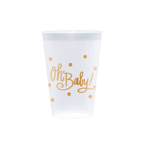 Oh Baby! Frost Flex Cups | Gold