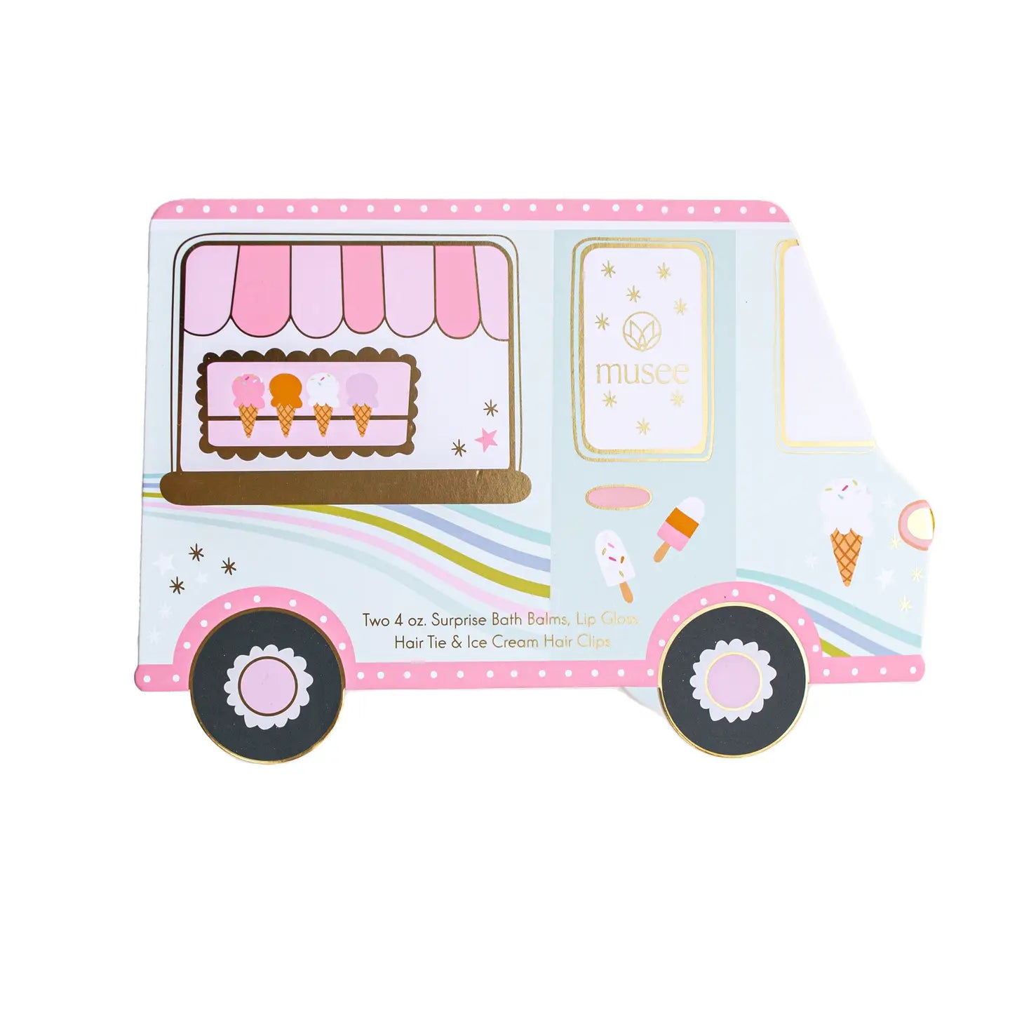 Ice Cream Truck Bath Balm & Accessory Set