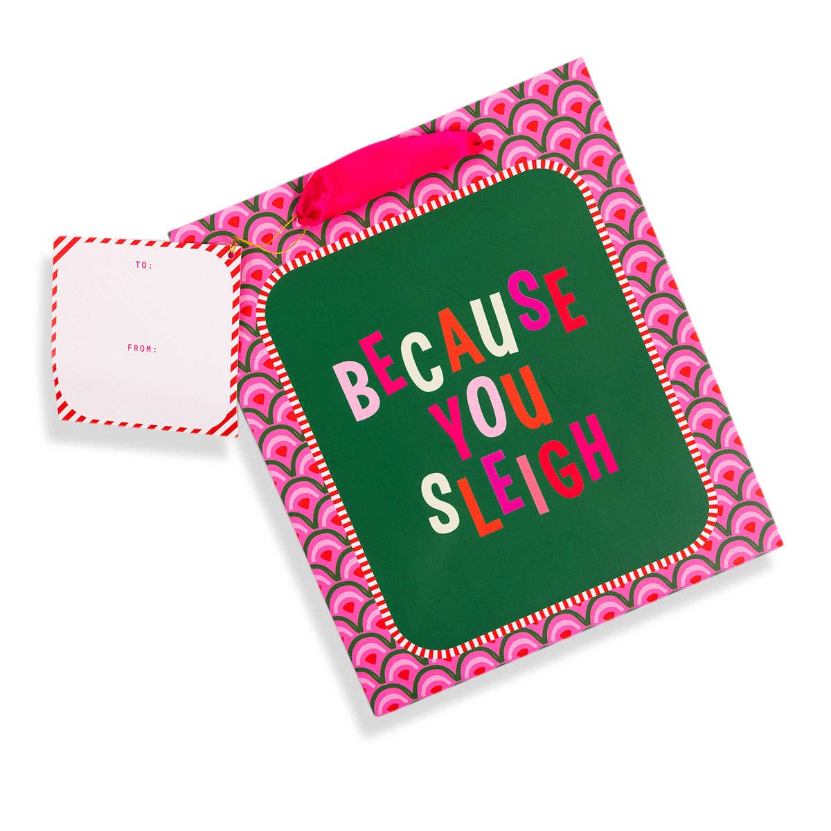 Gift Bag - Sleigh: Large