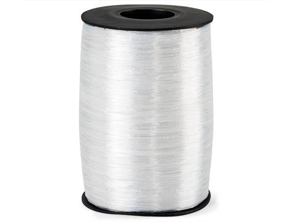 Pearlized Raffia Ribbon: Celadon | 100 yards