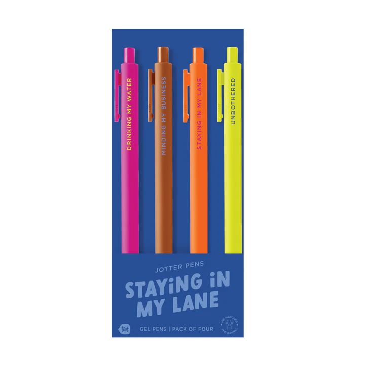 Jotter Pens 4-pack | Staying In My Lane