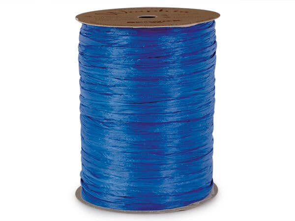 Matte Raffia Ribbon: Kelly