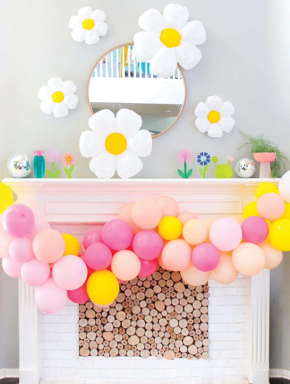 Kailo Chic Daisy Balloon Arch Kit
