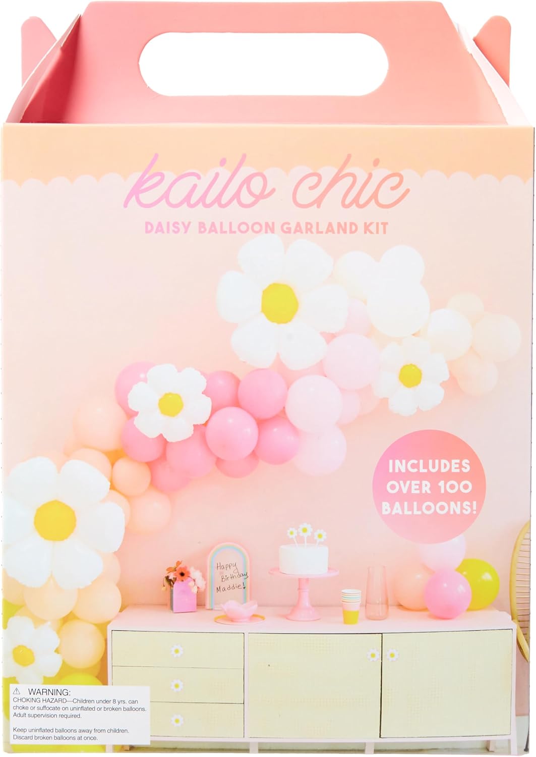 Kailo Chic Daisy Balloon Arch Kit