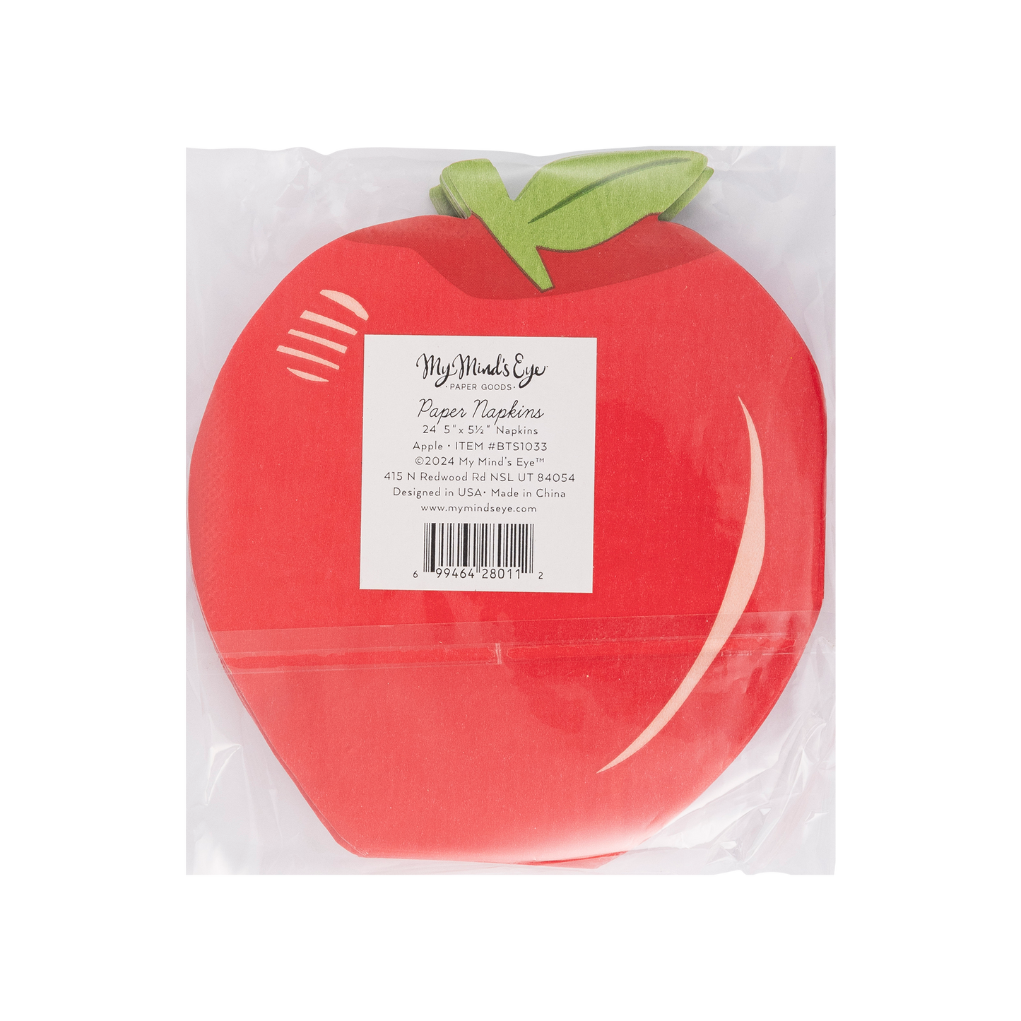 Apple Shaped Napkin