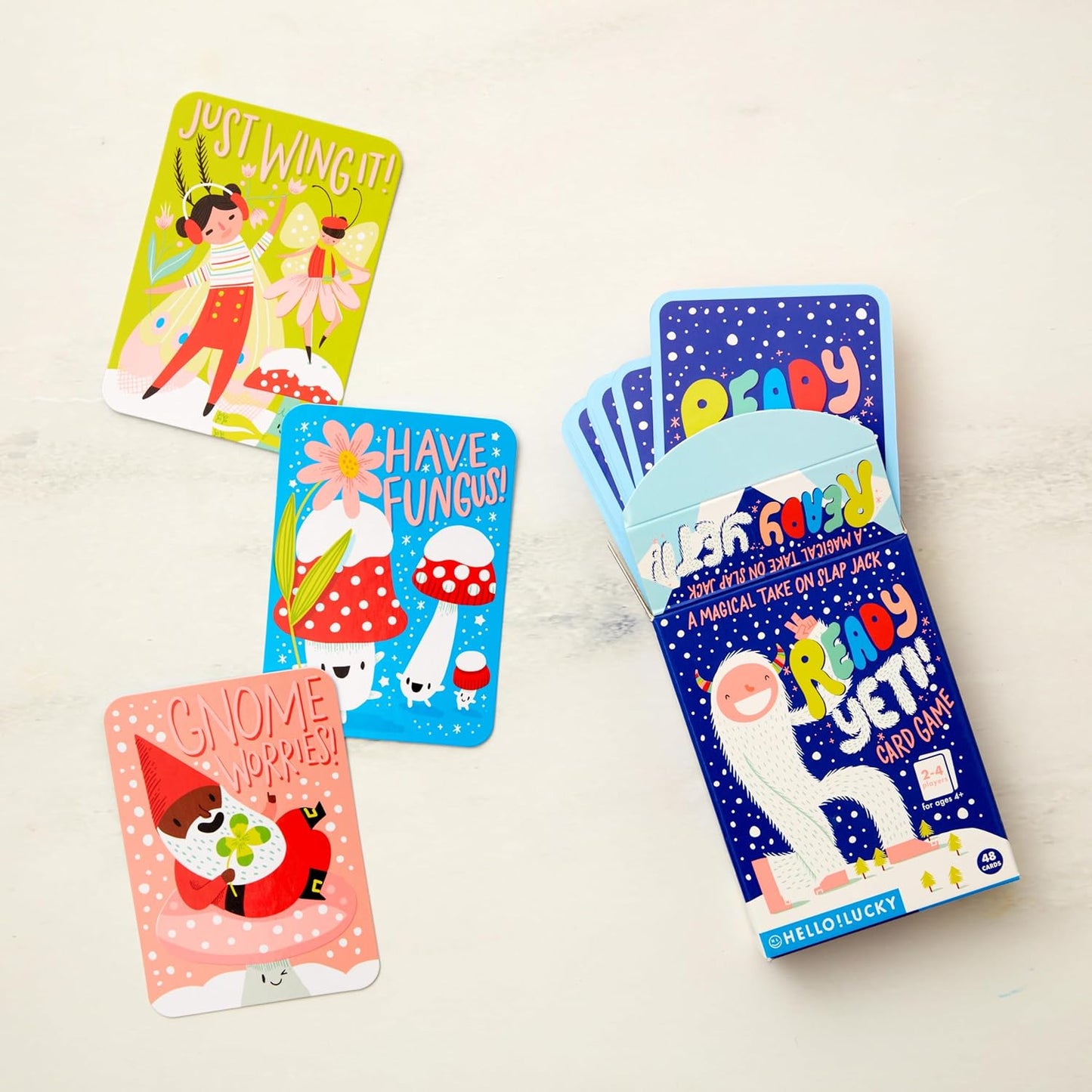 Hello!Lucky Ready Yeti Card Game