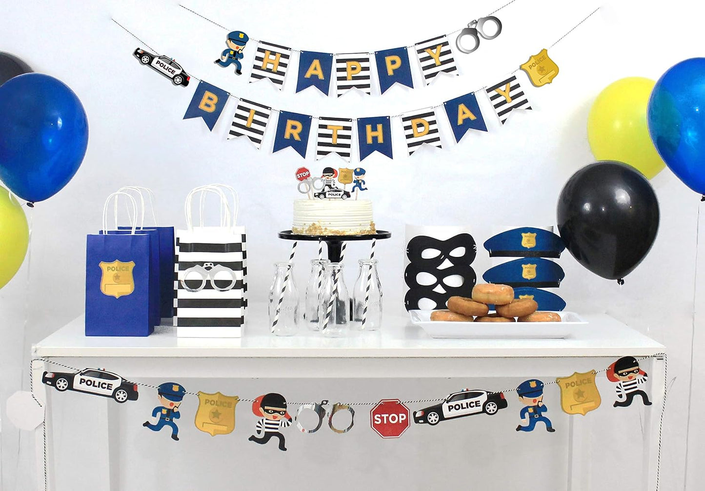 Cops & Robbers Decoration Kit