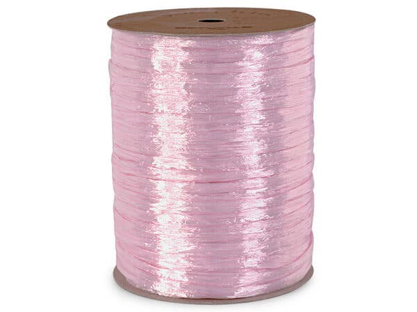 Pearlized Raffia Ribbon: Celadon | 100 yards