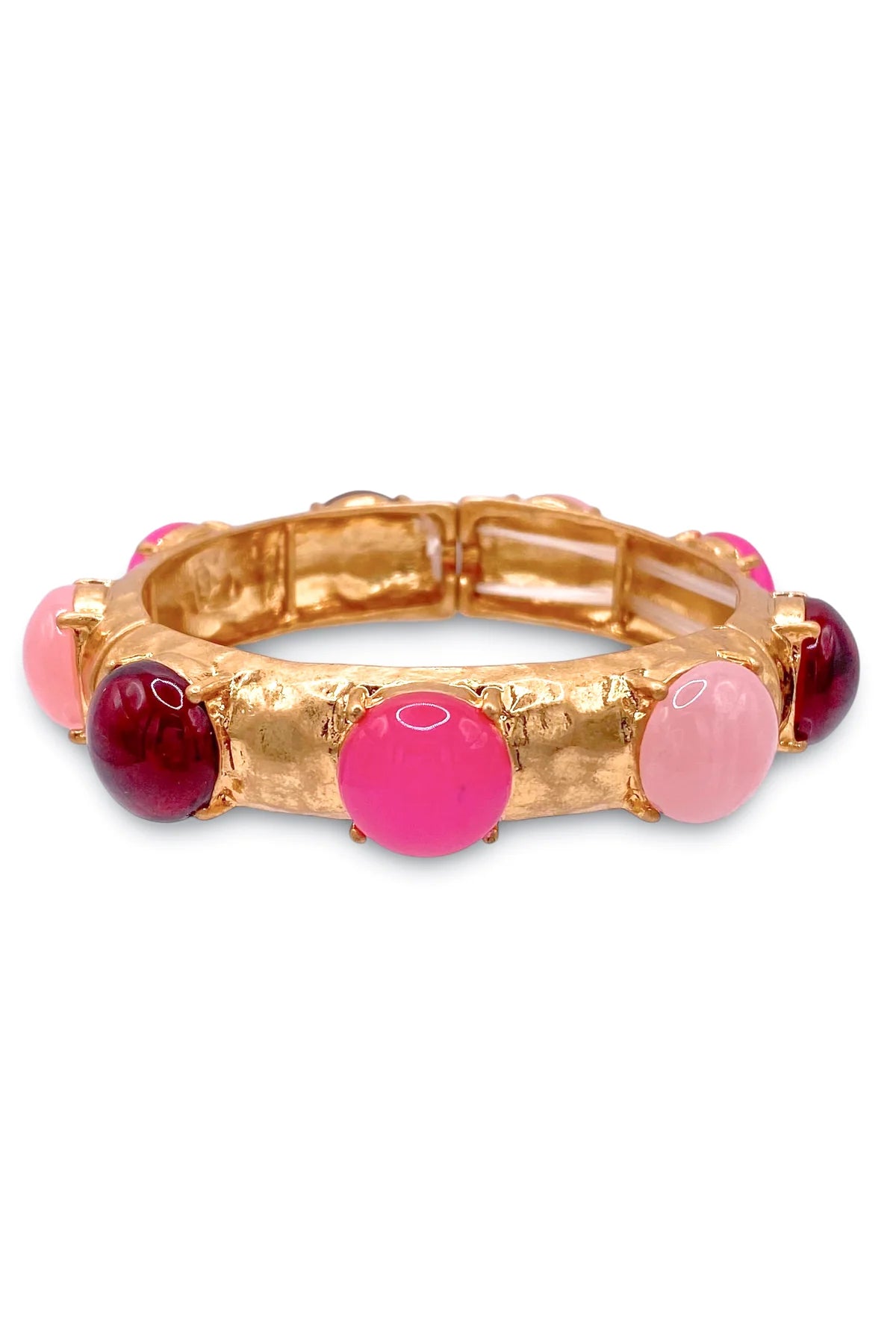 Vintage Faux Stone Bangle Bracelet