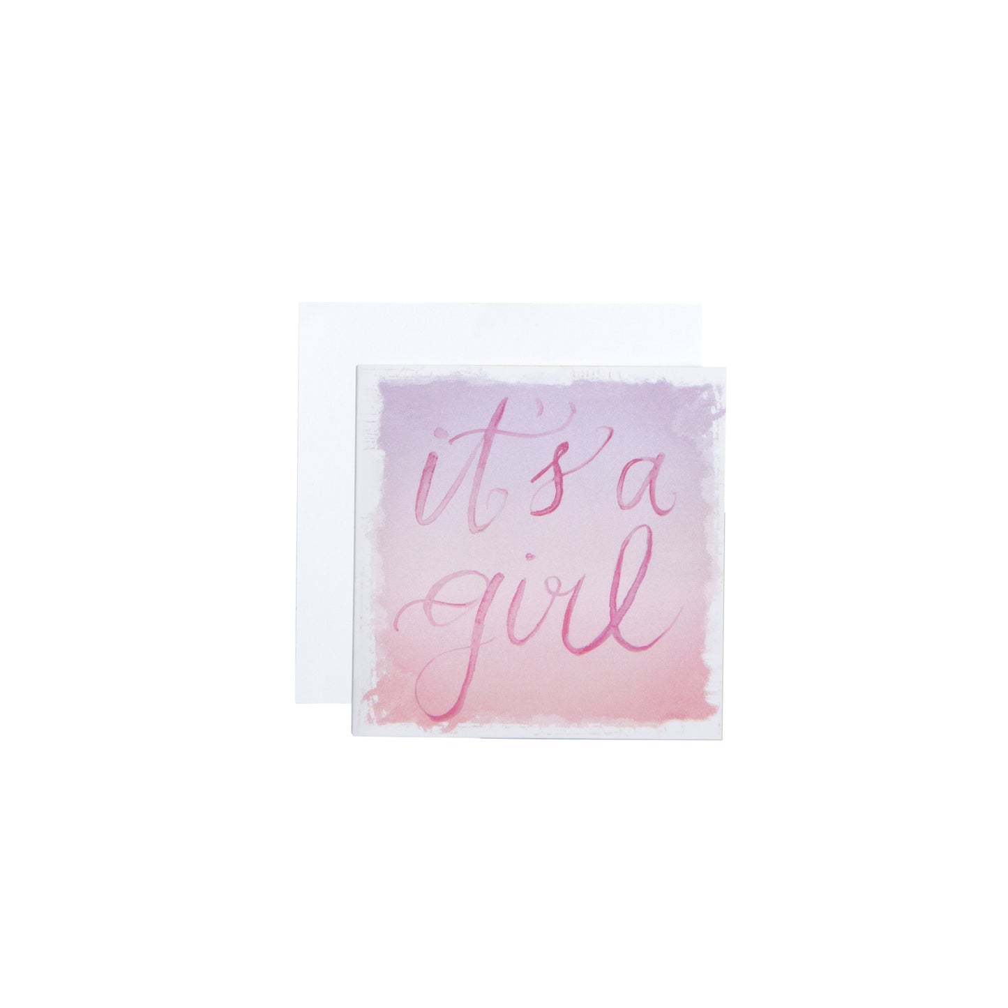 It's A Girl Gift Enclosure Card