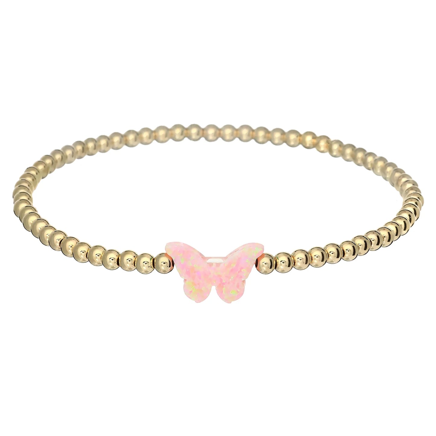 Opal Butterfly Bracelet