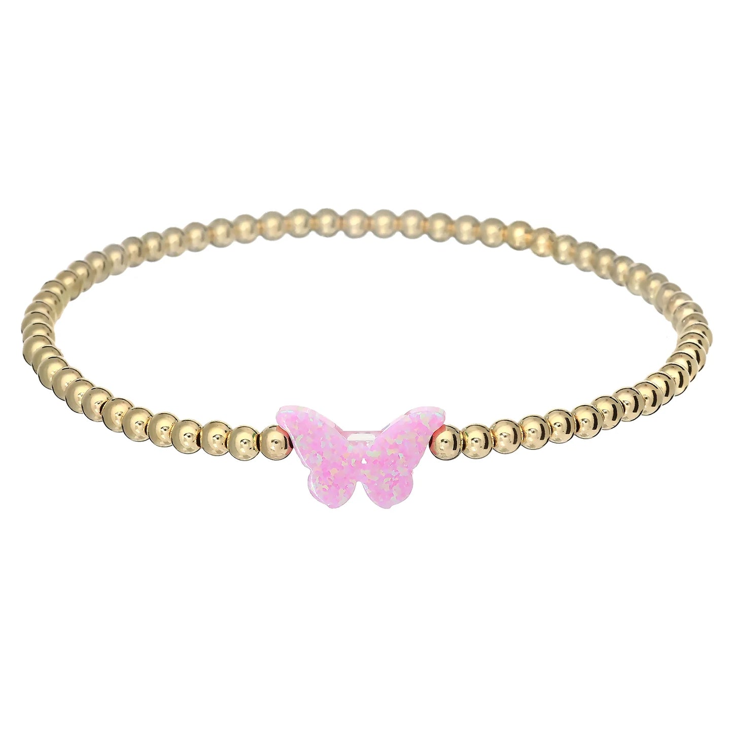 Opal Butterfly Bracelet