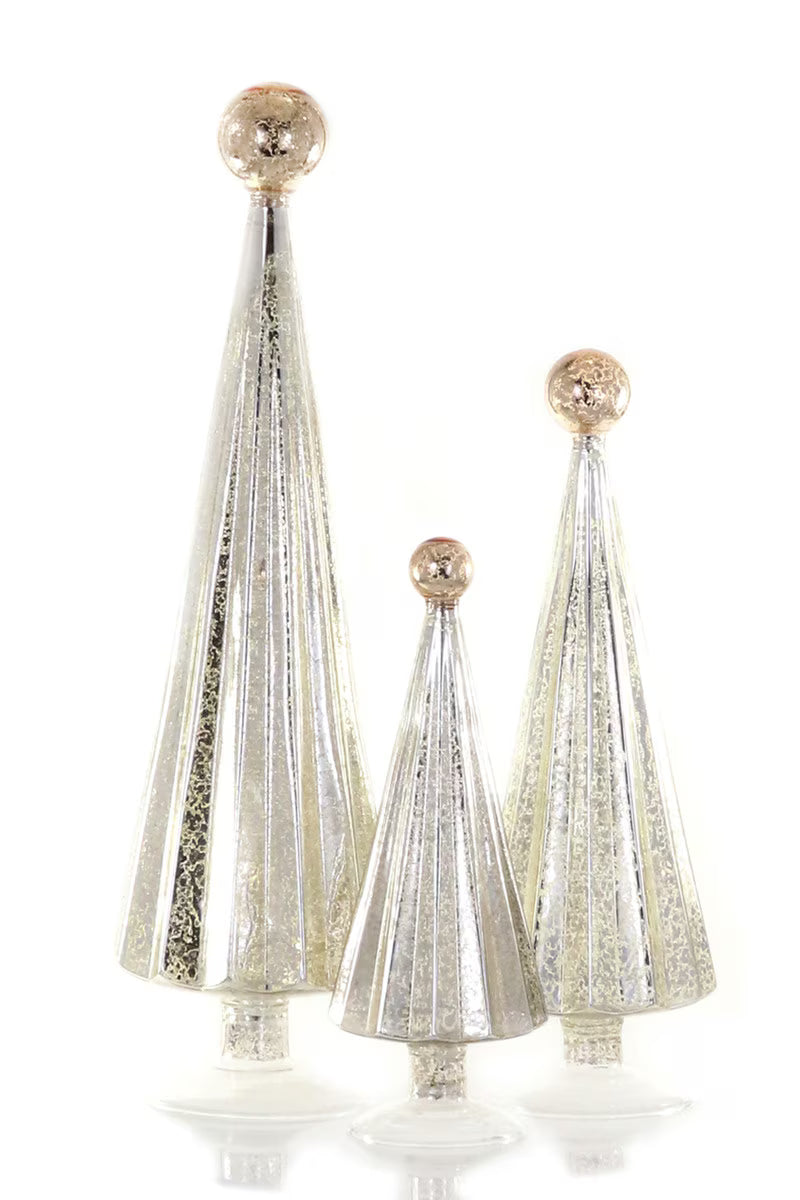 Pleated Tree | Gold/Silver
