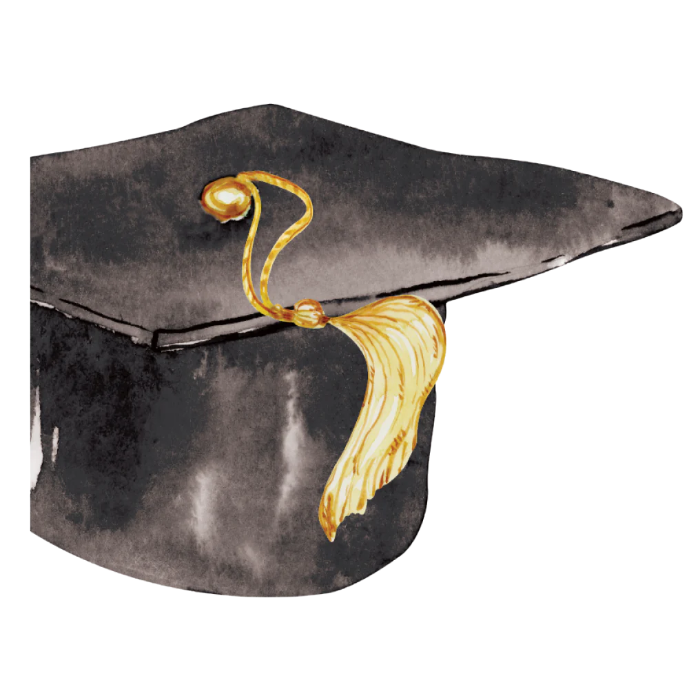 Graduation Hat Napkin