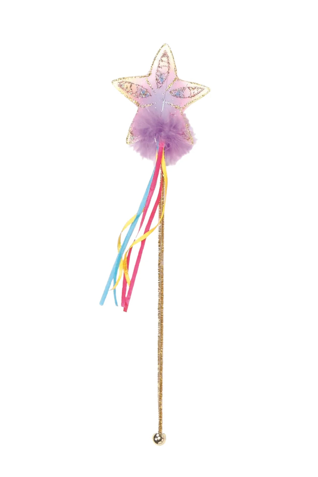 Glitter Rainbow Wand | Multi/Gold