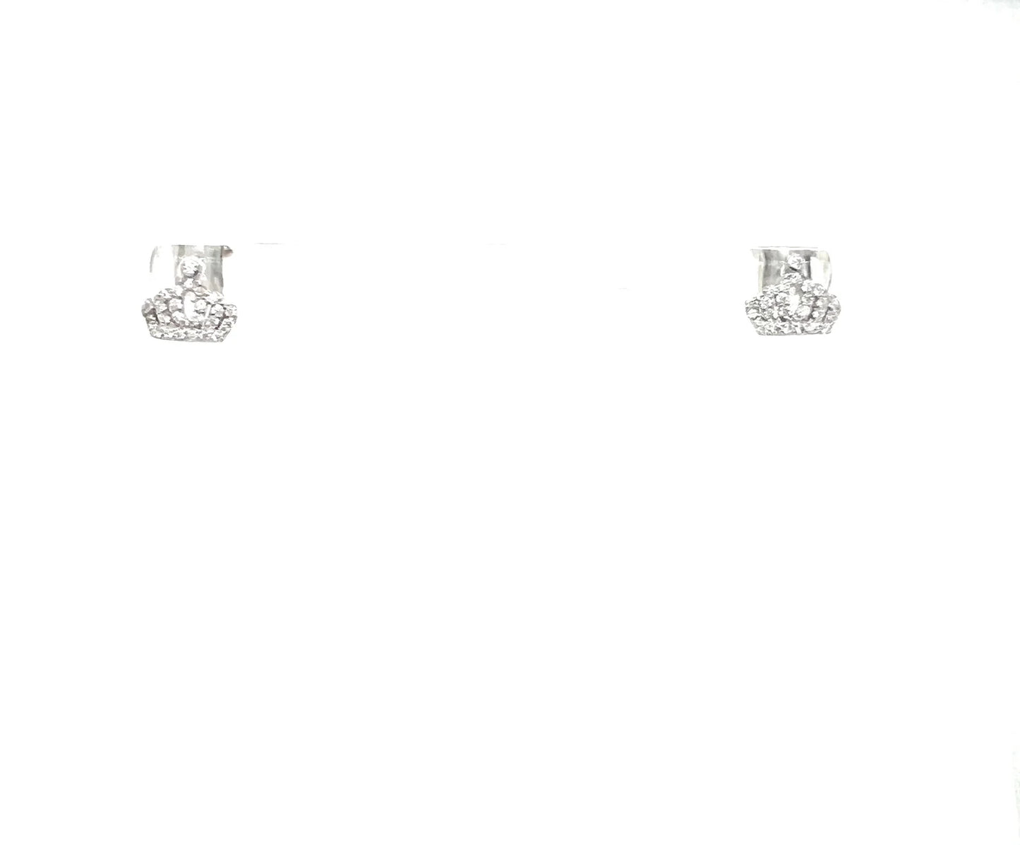 Crown Stud Earrings