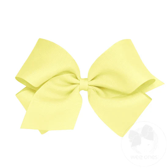 King Classic Grosgrain Hair Bow | Plain Wrap