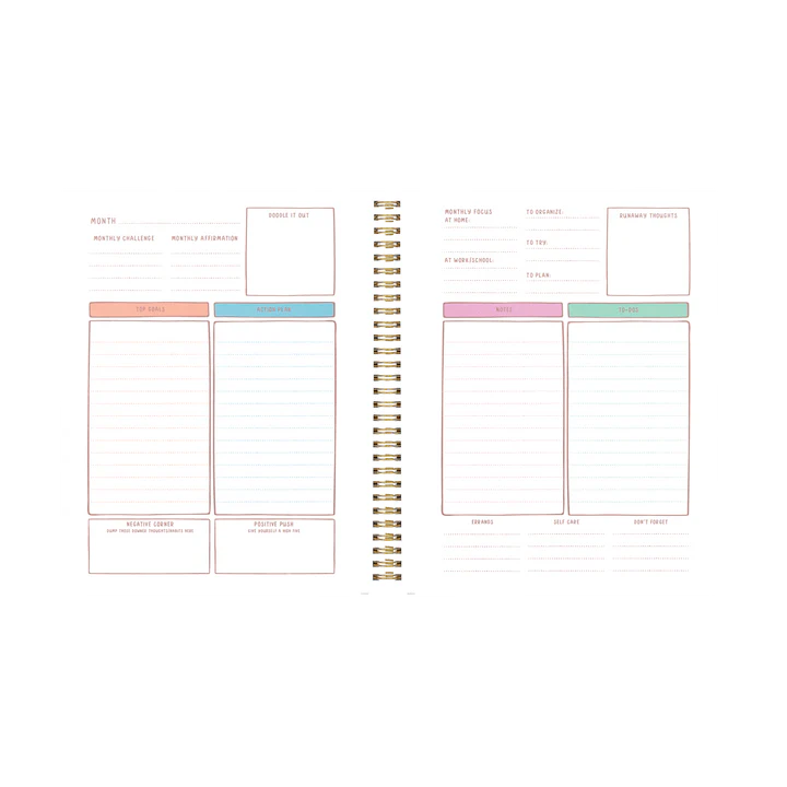 Perpetual Planner | Trippy Floral