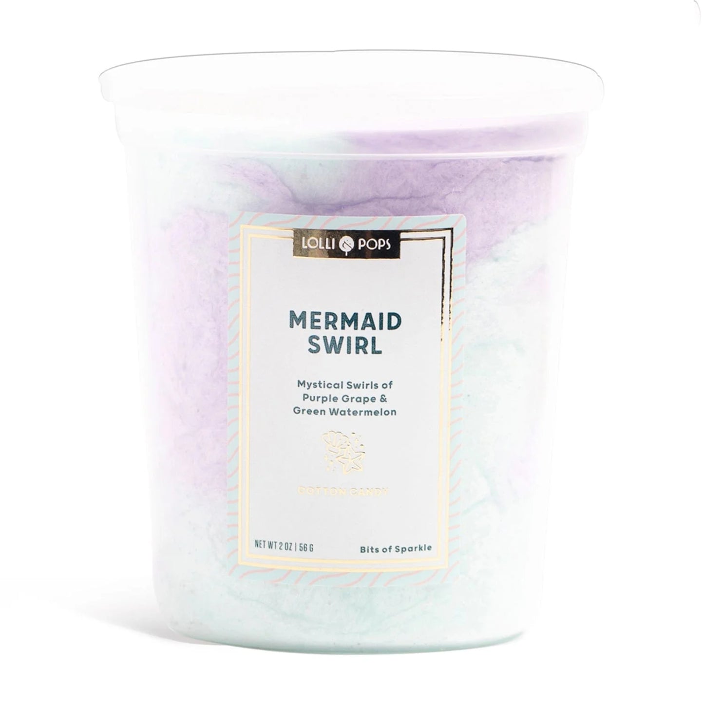 Mermaid Swirl Cotton Candy