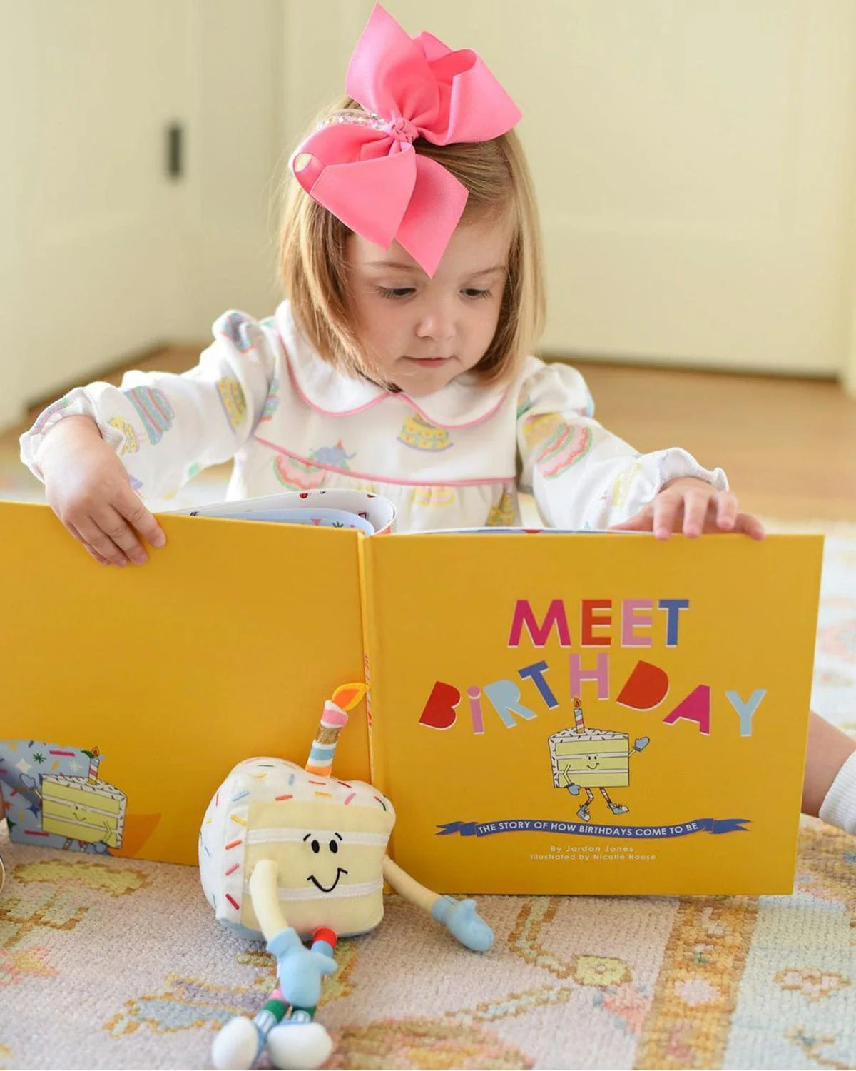 Meet Birthday Book with Plushie