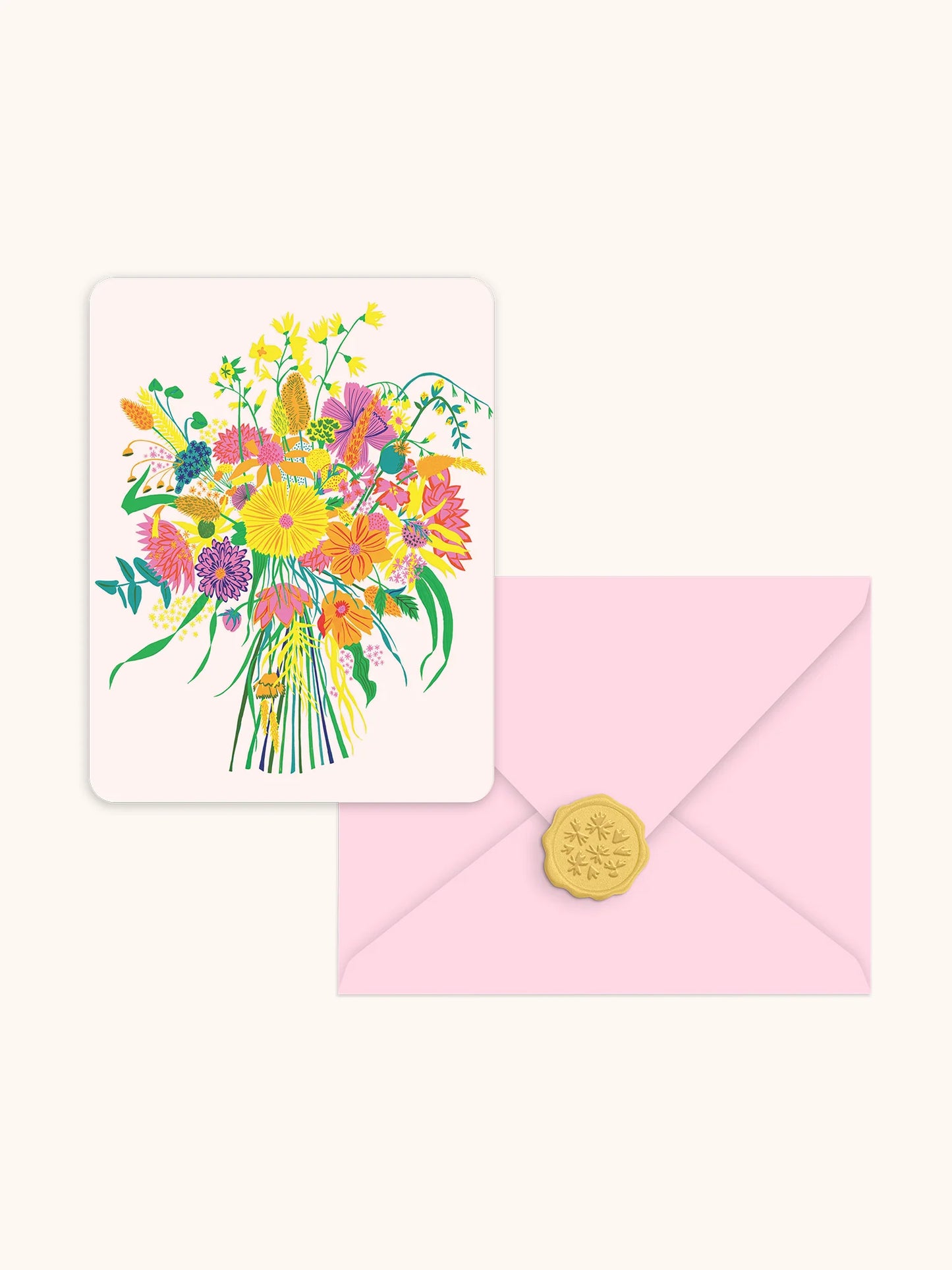 Garden Splash Note Card Set with Wax Seals