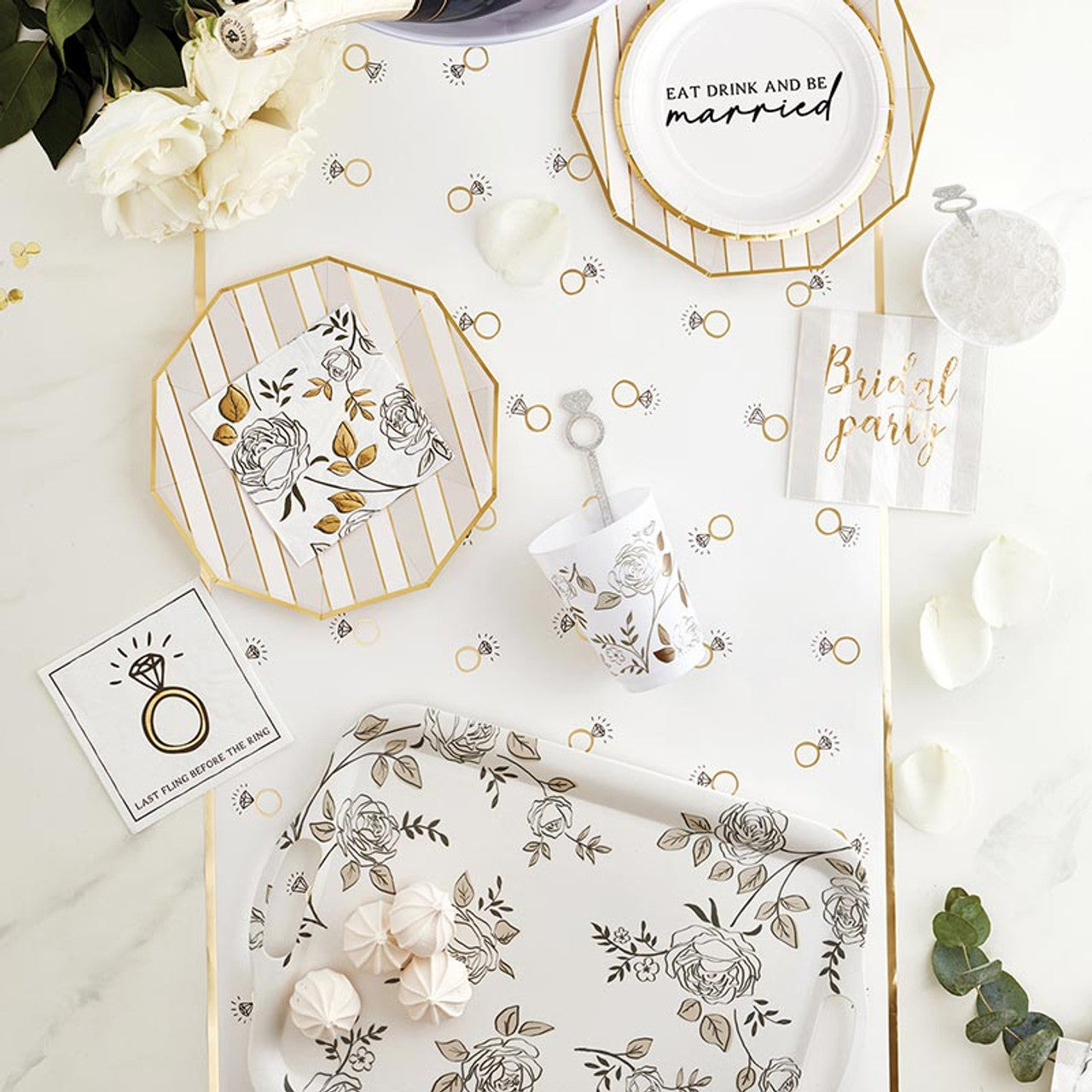 Foil Beverage Napkins | Last Fling