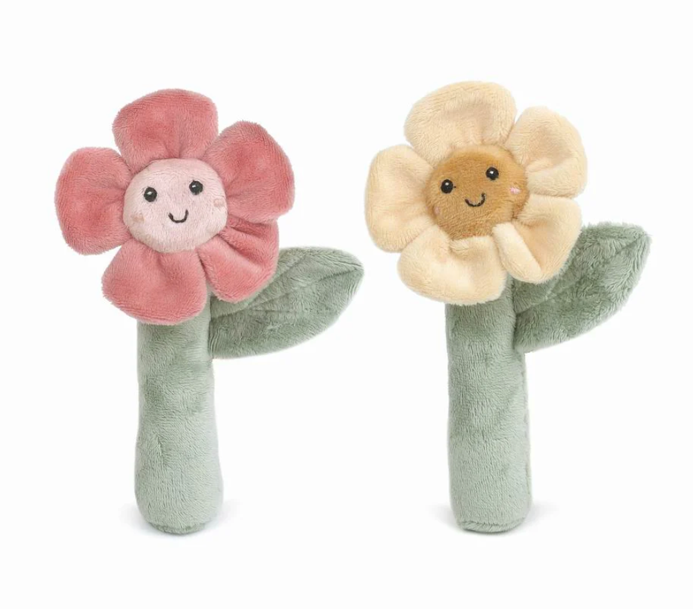 Assorted Flower Rattle
